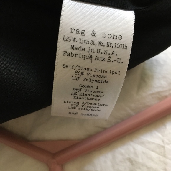 RAG & BONE Black Lightweight Pull On Parachute Pants S - Picture 5 of 5
